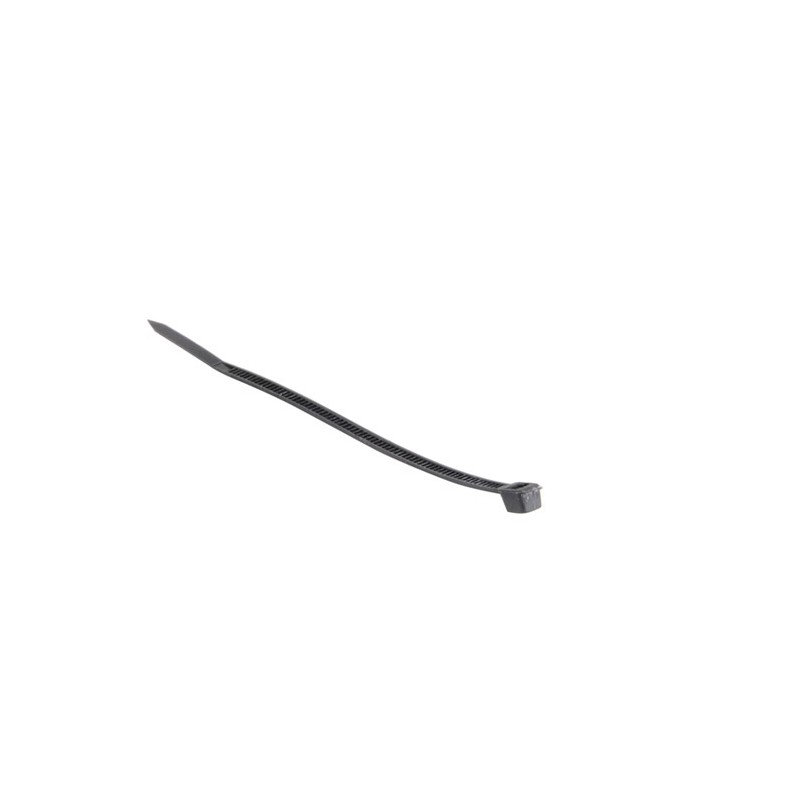 Collier de serrage noir, Longueur 160mm - Largeur 2,5mm, sachet de 10