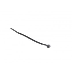 Collier de serrage noir, Longueur 160mm - Largeur 2,5mm, sachet de 10