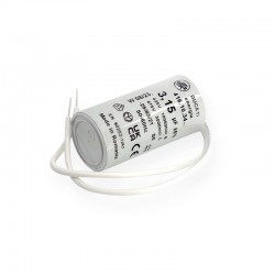 Condensateur 3,15 µF fils pour moteur volet roulant