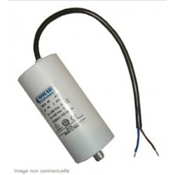 12.5µF Condensateur pompe de piscine (12,5 mF) 450V à CABLE