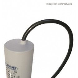 12.5µF Condensateur pompe de piscine (12,5 mF) 450V à CABLE
