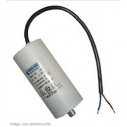 18 µF Condensateur pompe de piscine (18 mF) 450V à câble 