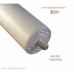 Vis de fixation condensateur 18 µF 450V à câble