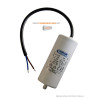 Condensateur 25µf, 25mf, 25 microfarads 450V pour moteur leroy somer