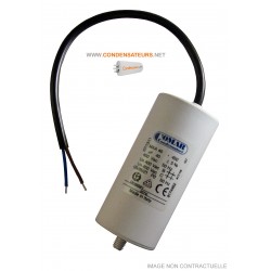 Condensateur de démarrage 40µF câble
