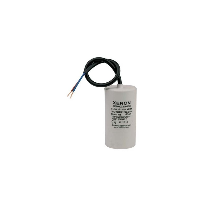 Condensateur 80µf avec relais électronique de démarrage intégré Condensateur 80µf avec relais électronique de démarrage intégré