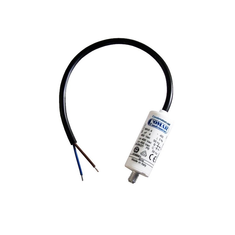 Condensateur 4µF moteur ALMO type MMP 56K2 Condensateur 4µF moteur ALMO type MMP 56K2