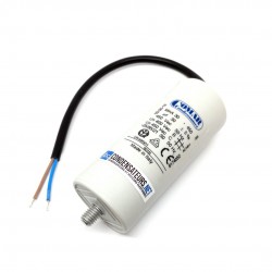 Condensateur permanent 30µF à câble pour moteur électrique