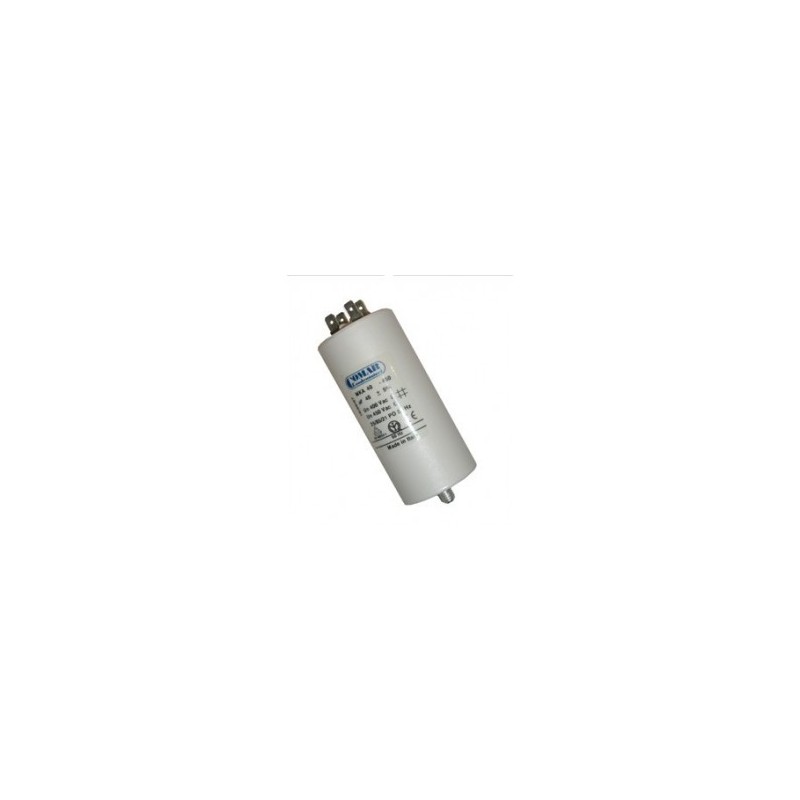 Condensateur 31.5µf, 31.5mf, 31.5 microfarads 450V COSSES Condensateur 31.5µf, 31.5mf, 31.5 microfarads 450V COSSES